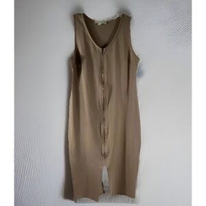 Nicki Minaj Bodycon‎ Tan Brown dress Size L